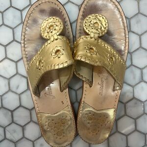 Gold Women's Sandals